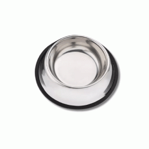 Saas Pet Feeding Steel Bowl 34 CM