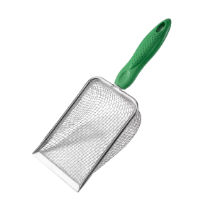 Saas Stainless Steel Cat Litter Scoop 27.2x10 CM (Green)