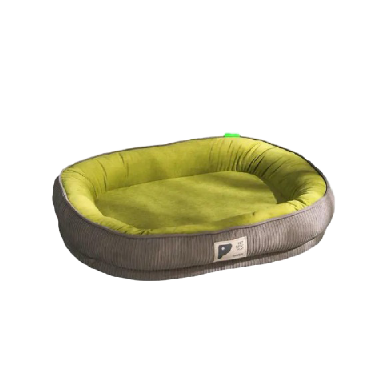 Saas Pet Soft Bed Green (M 50x44x12, L 65x50x12, XL 75x60x12, XXL 90x75 CM)