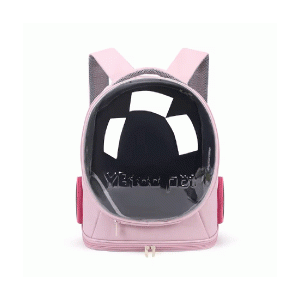 Saas Cats Traveling Backpack 36x24x41 CM (Pink)