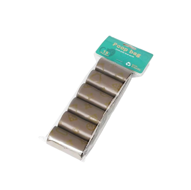 Saas Pet Poop Bags 1.5SI: 6 Rolls