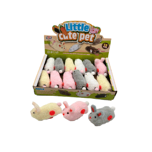 Saas Cat Rabbit Playing Toy 12 Pcs 13.5x7x8 CM