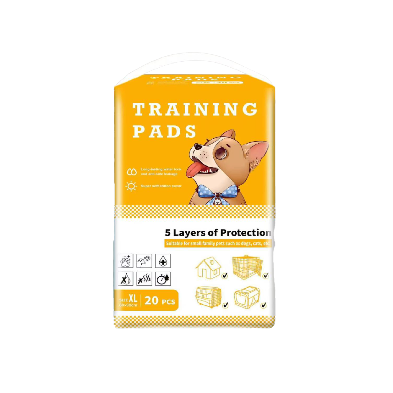 Saas Training Pads 60x90 CM (XL 20 Pcs)