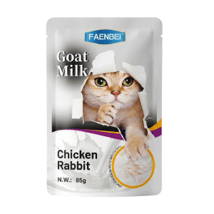Faenbei Cat Goat Milk 85g (Chicken Rabbit) 12 Pcs In Box