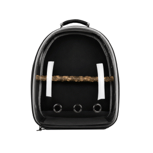 Saas Birds Carrier Bag (32x26x41 CM) Black