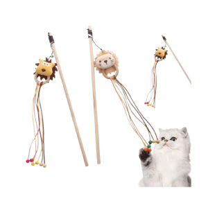 Saas Wooden At Teaser Stick Toys-1 50 CM