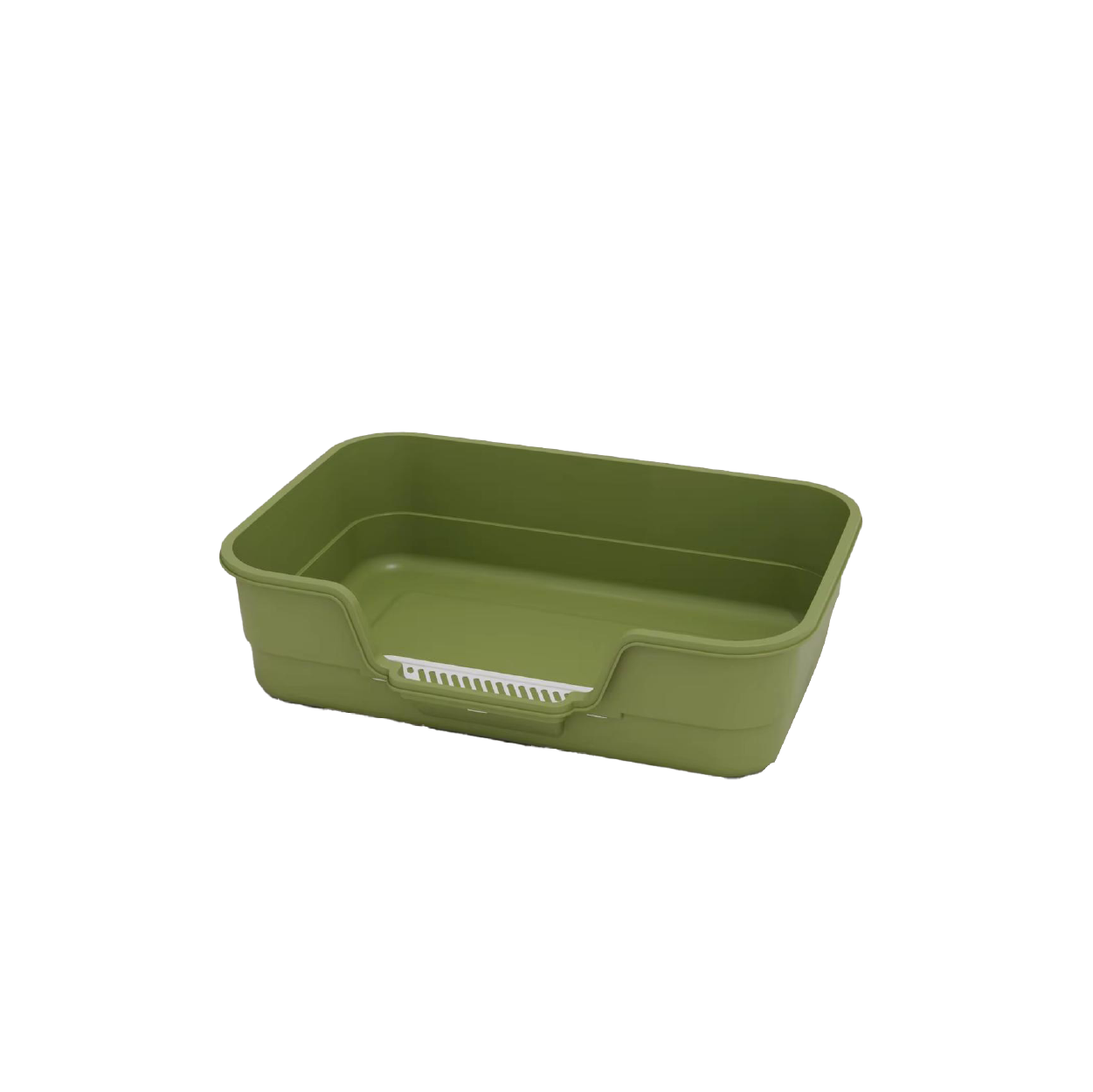 Saas Cat Litter Tray XXL 61*43*16cm (Green)