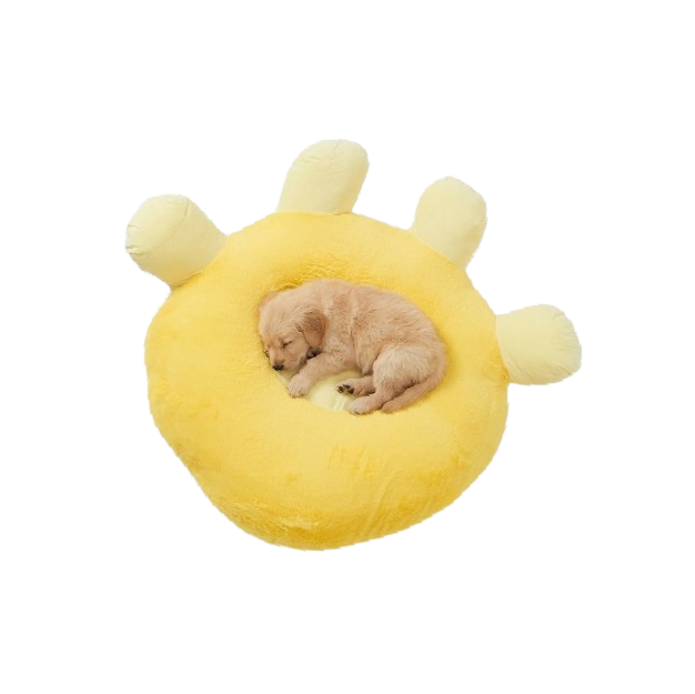 Saas Pet Art Bed 80x70 CM (Yellow)