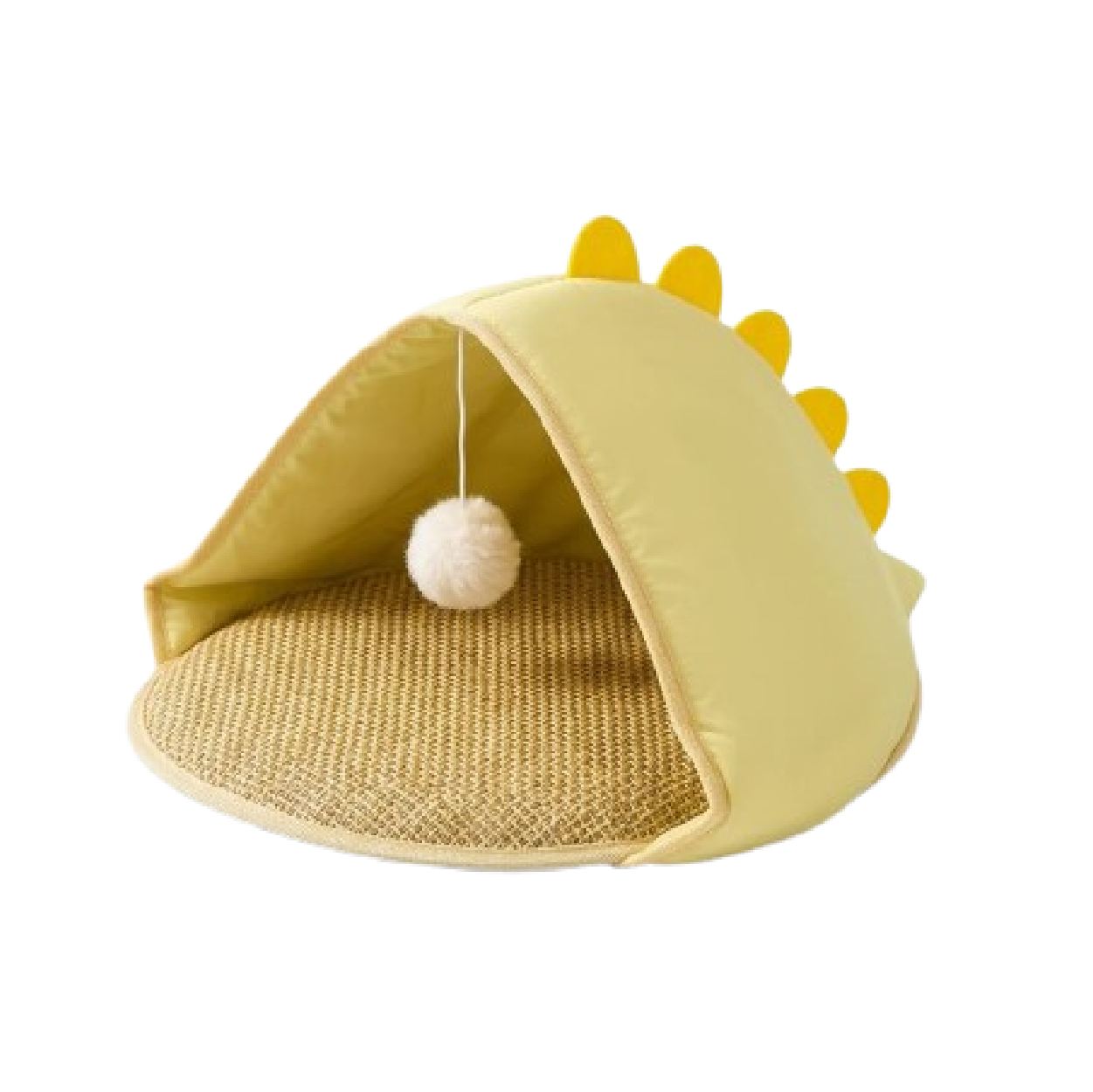 Cat House M 43x26 CM (Yellow)