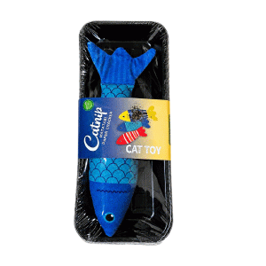 Saas Catnip Filled Fish Cat Toy 23 CM