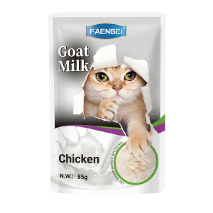 Faenbei Cat Goat Milk 85g (Chicken) 12 Pcs In Box