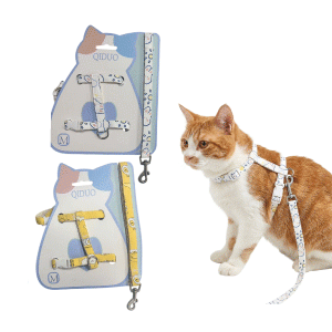 Saas Cat Harness Set Large
