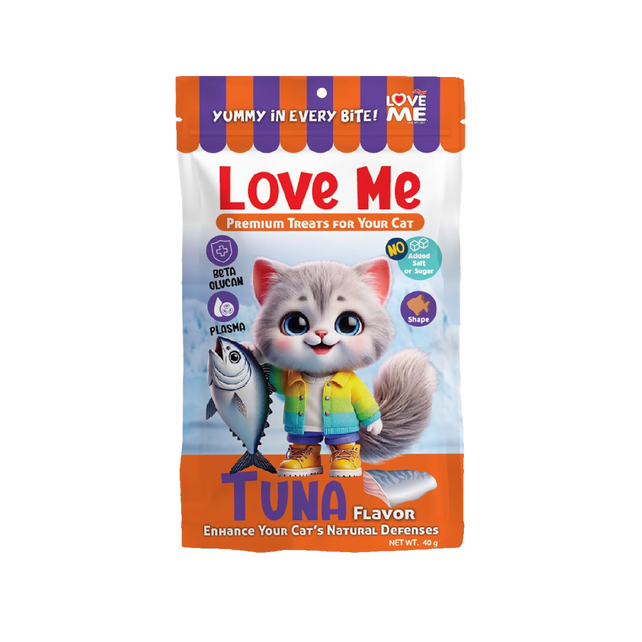 Love Me Premium Cat Treat (Tuna) 40gm
