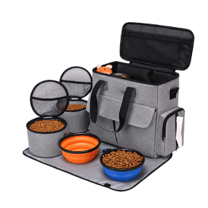 Saas Pet Traveling Storage 5-Pcs Set Bag 45x20x30 CM