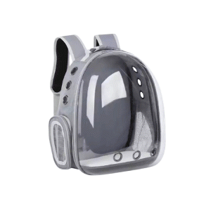 Saas Pet Carrier Bag (32x26x41 CM) Gray