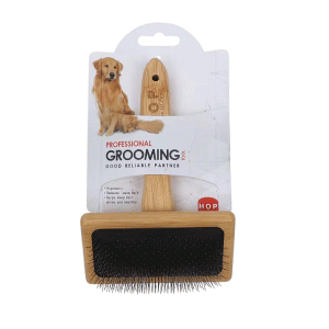 Carbonized Bamboo Hand Pet Combs (Medium)