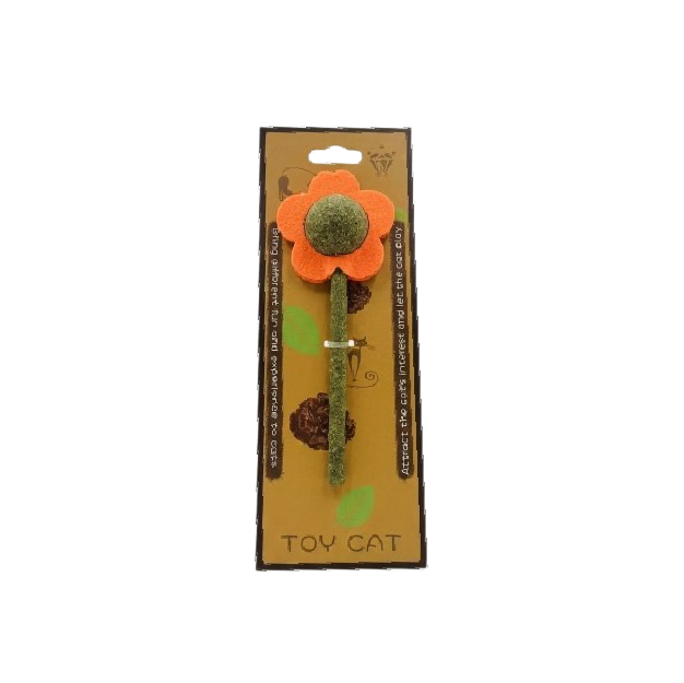 Saas Catnip Flower Stick Toy 15 CM