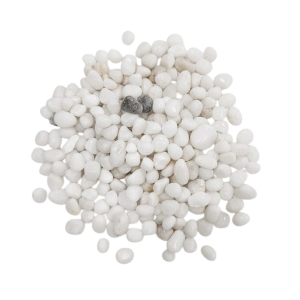 White Super Polish Pebbles 10kg No.1 (5-10 mm)