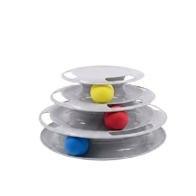 Saas Cat Tower Playing Toy No#4 (Gray)