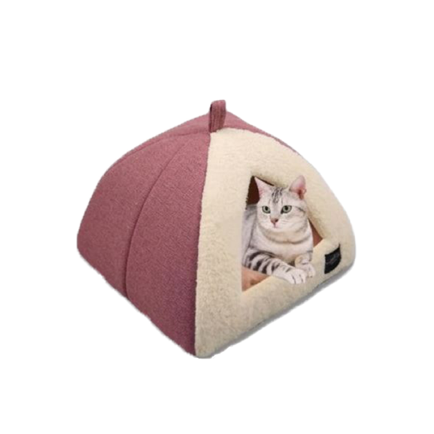 Saas Cat House Medium 42x42x36 CM (Red)