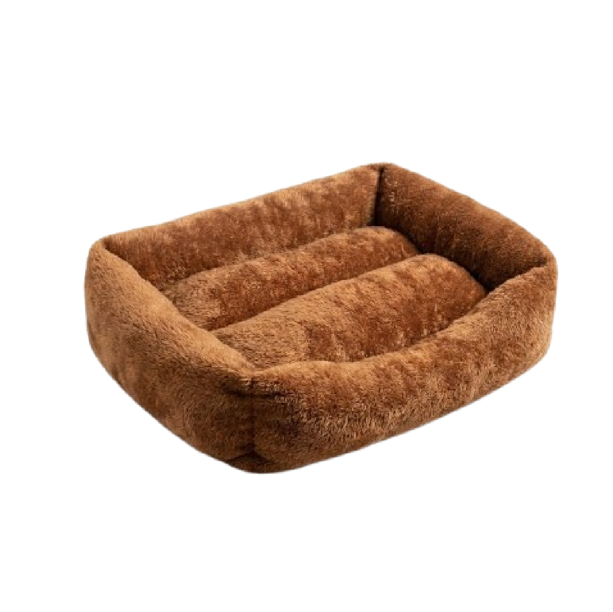 Saas Pet Winter Beds Material (S 40x30, M 50x40, L 60x50 CM) Coffee