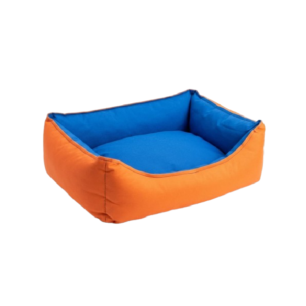 Saas Winter Pet Cushion (Blue & Orange) S-52x39x14 CM