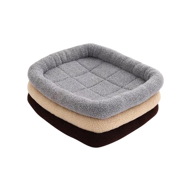 Saas Pet Velvet Open Bed (S 50x40, M 60x50, L 75x62 CM)