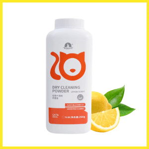 Cat & Dog Dry Cleaning Powder 260gm - Lemon Scent