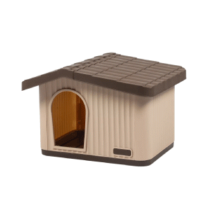 Saas Pet Plastic House 60x51x41 CM (Coffee)