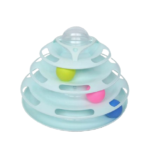 Saas Cat Tower Playing Toy No#2 (Blue)