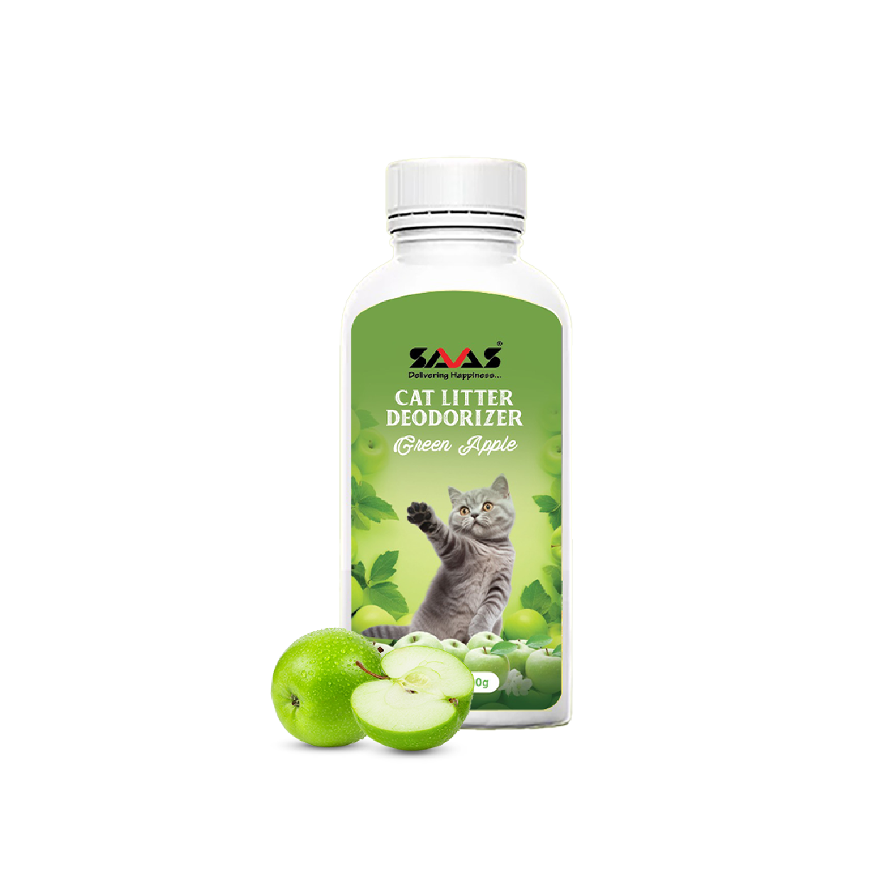 Sass Deodorizing Powder 500 GM (Green Apple)
