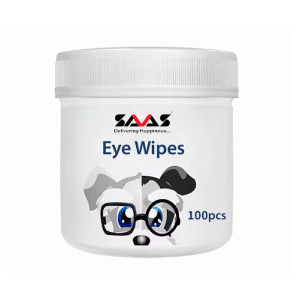 Saas Pet Eye Wipes 100 Pcs