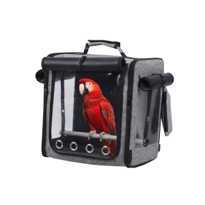 Saas Large Parrot Bag 36x30x39 CM (Gray)