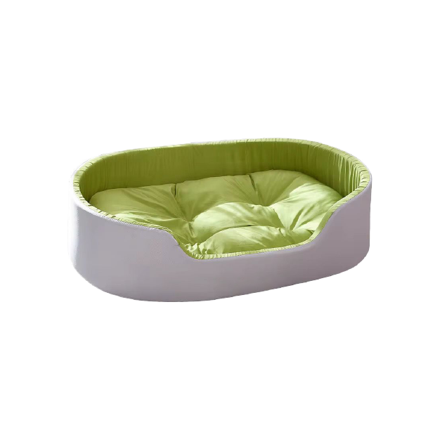 Saas Winter Pet Beds Material (M 50x35 CM, L 60x40 CM, XL 75x50 CM) Green