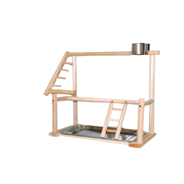 Parrots Standing Rack Toys (36x23x40 CM)