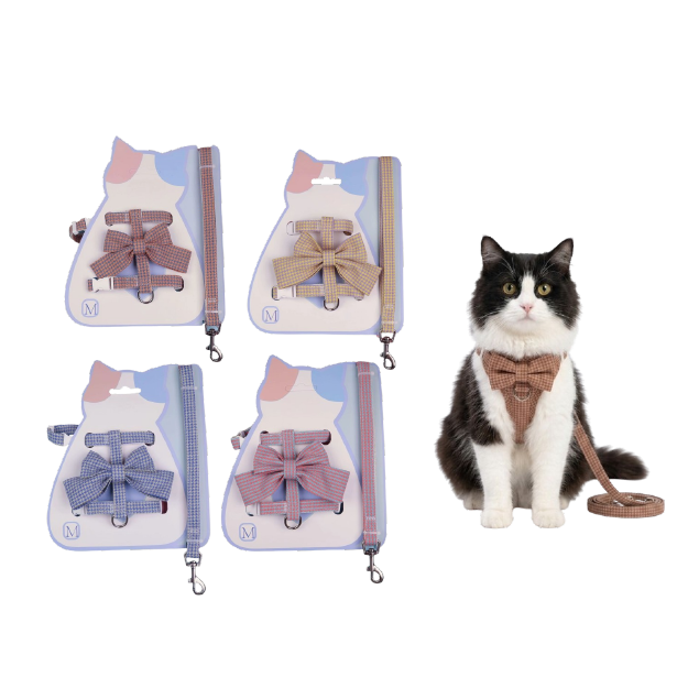Saas Fancy Cat Harness + Leash Set (5)