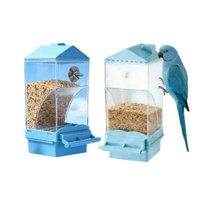 Saas Bird Cage Bird Food Feeder 11x8.5x21 CM