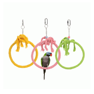 Saas Parrots Swing Ring Toys  L 20.0CM