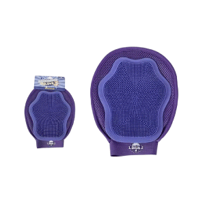 Saas Pet Bathing Gloves 18.5x23.5 CM (Purple)