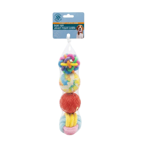 GKC Dog Toys 4 Pcs/Bag