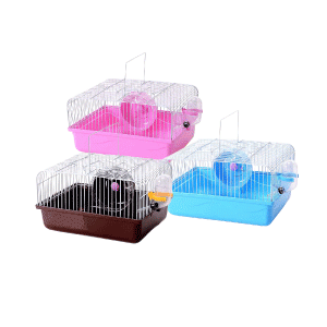 Saas Hamster Cage Size : 23x23x17 CM