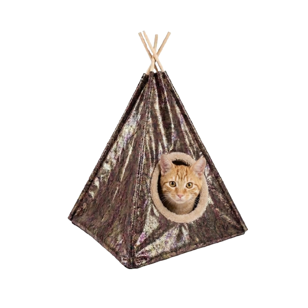 Tent Home 50x50x70 CM (Dark Brown)