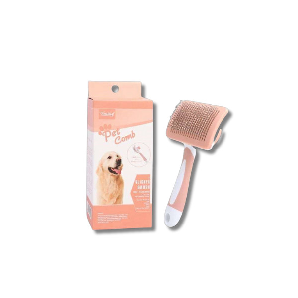 Self Cleaning Slicker Brush Small (Or)
