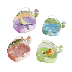 Saas Handheld Small Bird & Animal Cages (20x18x16 CM)