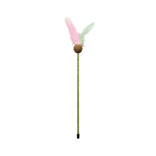 Saas Catnip Feather Stick Toy 48 CM