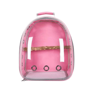 Saas Birds Carrier Bag (32x26x41 CM) Pink