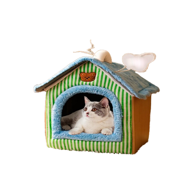 Saas Cat House Bed L 45x40x45 CM