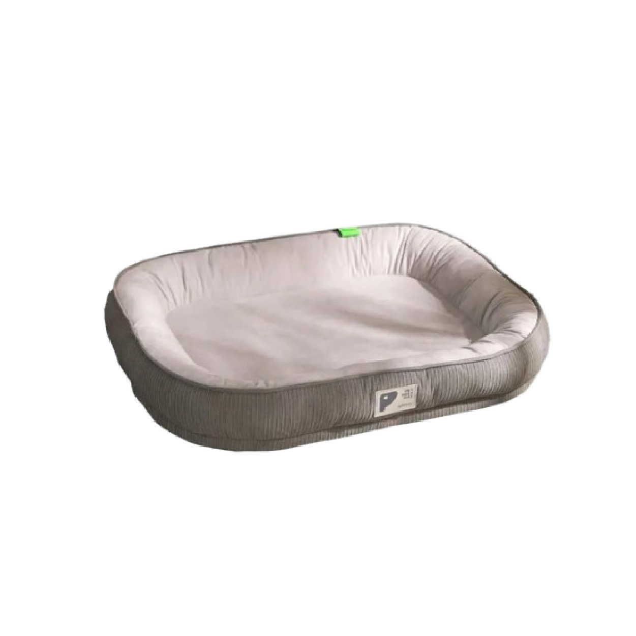 Saas Pet Soft Bed Grey (M 50x44x12, L 65x50x12, XL 75x60x12, XXL 90x75 CM)