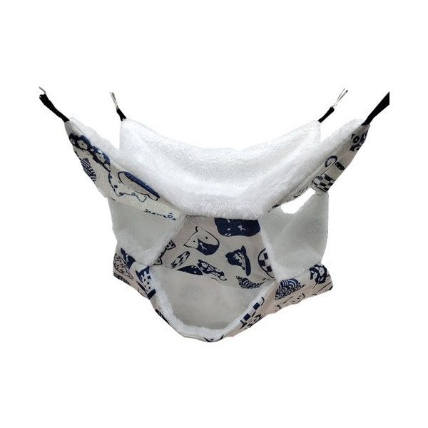 Small Animal Hanging Hammock Bed #1 | Cozy Bed for Small Pets (S 20x20, M 30x30)