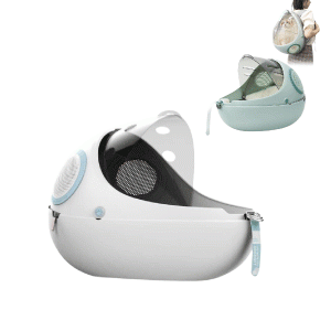 2-in-1 Egg Shell Pet Carrier & Bed For Cats & Dogs